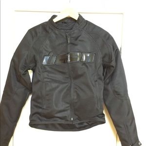 Icon women’s motorcycle jacket hooligan 2 mesh